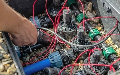 Irrigation Sprinkler Wire Repair